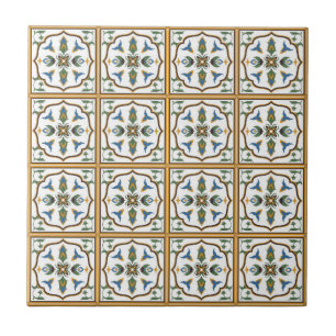 Teste padrão do azulejo do português - Azulejos 