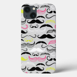 Teste padrão do bigode, estilo retro