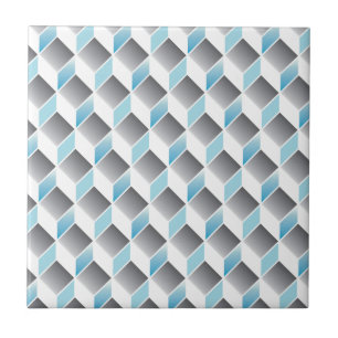 teste padrão do cubo 3d - design geométrico - se