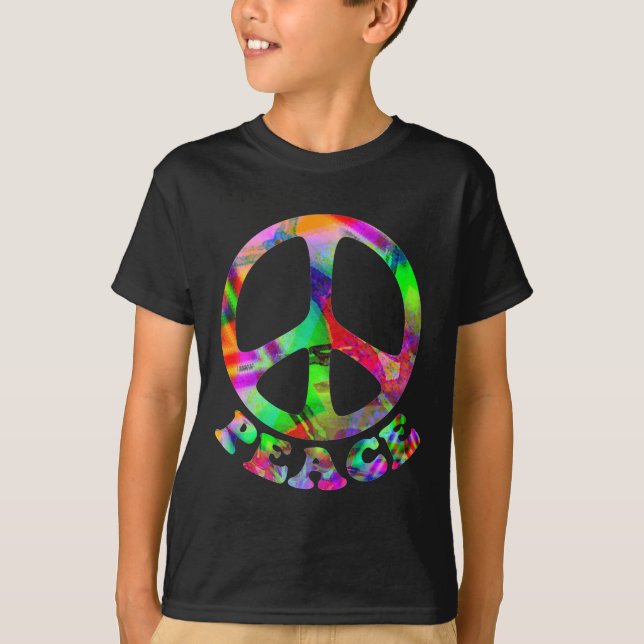 Teste padrão do ` das camisas da paz (Frente)