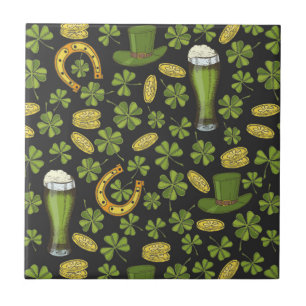 Teste padrão do dia de St Patrick