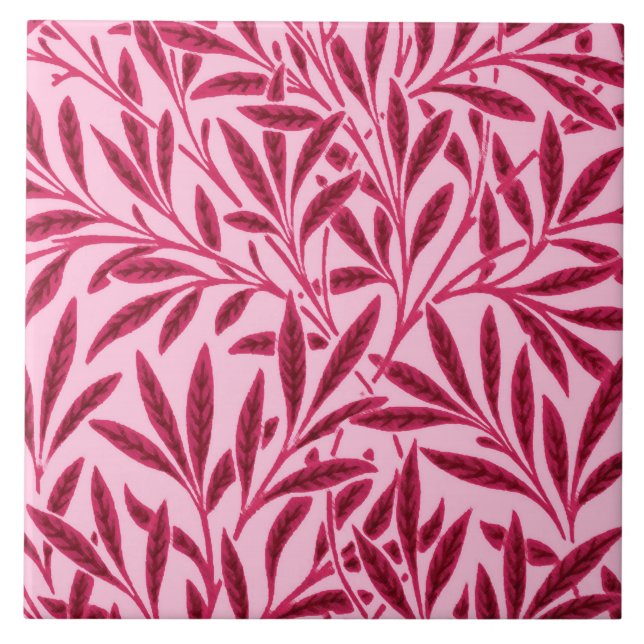 Teste padrão do salgueiro de William Morris, (Frente)