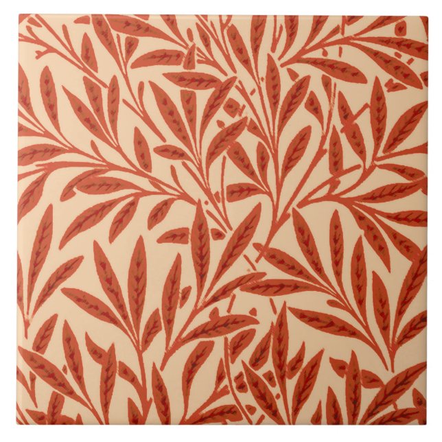 Teste padrão do salgueiro de William Morris, (Frente)