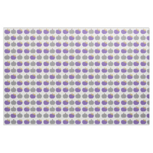 Teste padrão do tecido roxo, cinzento do Dia das