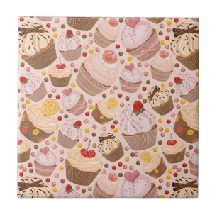 Teste padrão dos cupcakes comemorativos