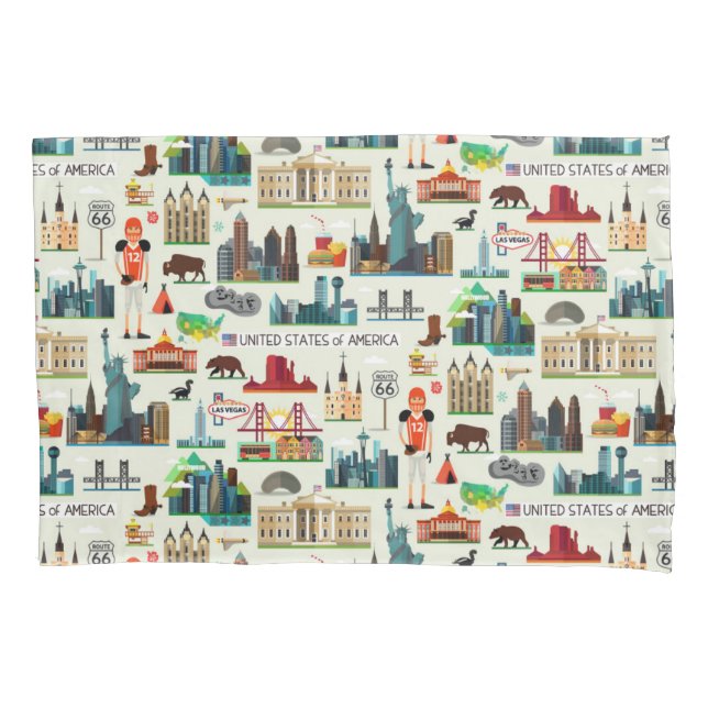 Teste padrão dos símbolos dos Estados Unidos (Frente-Esquerda)