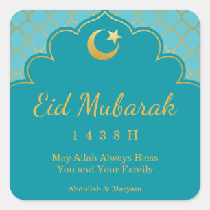 Teste padrão Dourado de Morrocan da etiqueta da