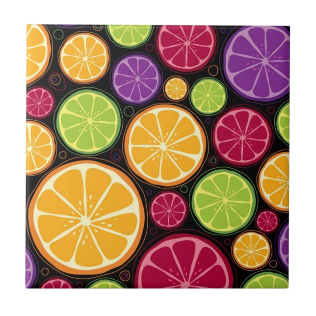 Teste padrão e fundo alaranjados (Frente)