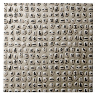 Teste padrão egípcio das pedras dos Hieroglyphics