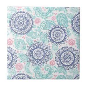 Teste padrão étnico de Paisley