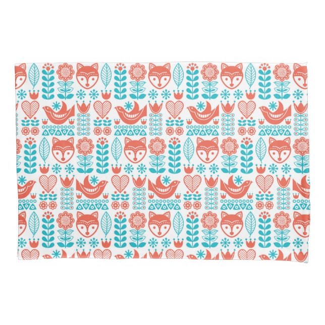 Teste padrão finlandês da arte popular do Fox & do (Frente-Esquerda)