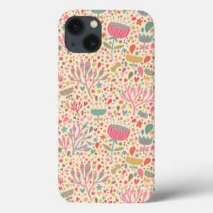 Teste padrão floral brilhante
