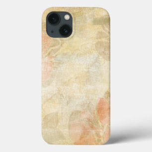 teste padrão floral do fundo do grunge da arte