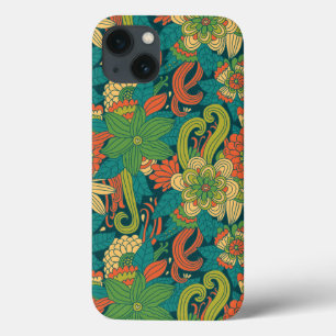 Teste padrão floral do verão
