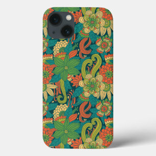Teste padrão floral do verão