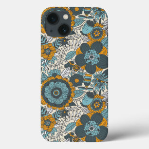 Teste padrão floral do vintage