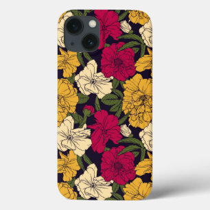 Teste padrão floral elegante