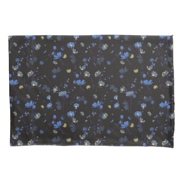 Teste padrão floral fundido vento (Frente-Esquerda)