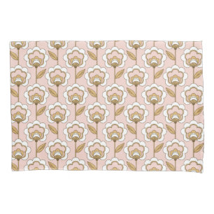 Teste padrão floral moderno do meio século