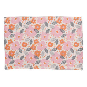 Teste padrão floral retro bonito