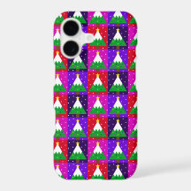 Teste padrão Funky da árvore de Natal