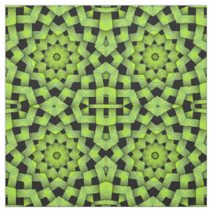 Teste padrão gráfico do tecido de Weave do verde