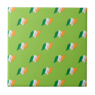 Teste padrão irlandês da bandeira