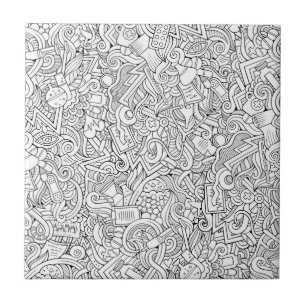 Teste padrão médico de B&W
