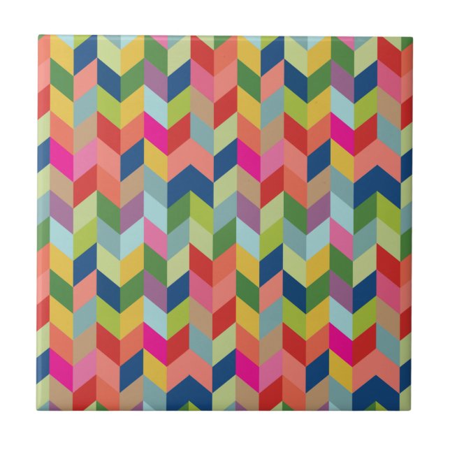 Teste padrão moderno de Herringbone (Frente)