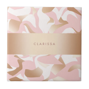 Teste padrão moderno elegante do abstrato do