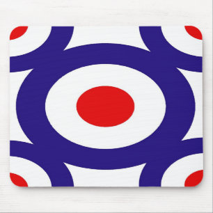 Teste padrão Mousepad do alvo da modificação
