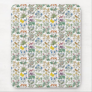 Teste padrão Mousepad do jardim do Apothecary de
