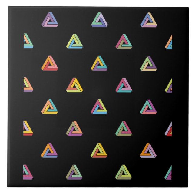 Teste padrão ostentoso de Penrose (Frente)