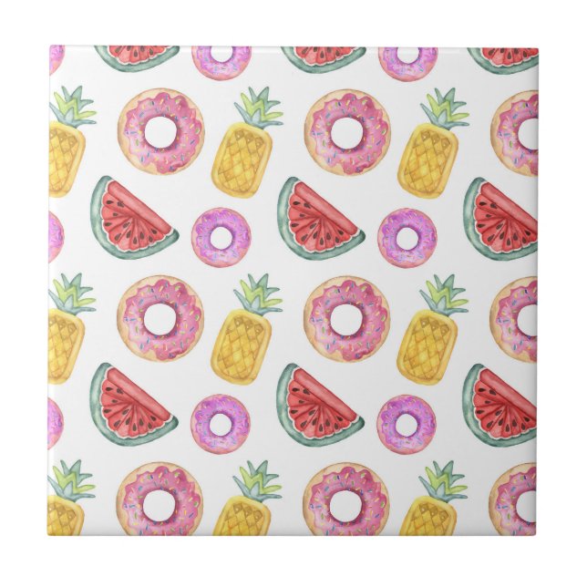 Teste padrão Pastel do flutuador da piscina da (Frente)