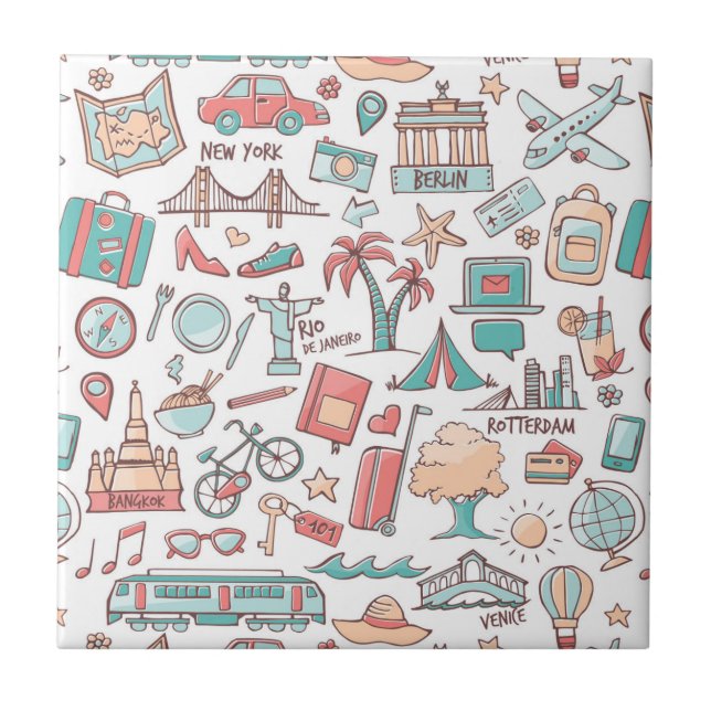 Teste padrão Pastel do turista (Frente)