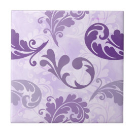 Teste padrão roxo elegante das penas