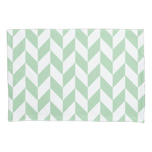 Teste padrão verde de Herringbone da hortelã