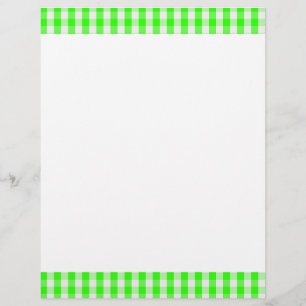 Teste padrão verde de néon do guingão