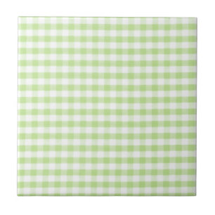 Teste padrão verde Pastel do guingão
