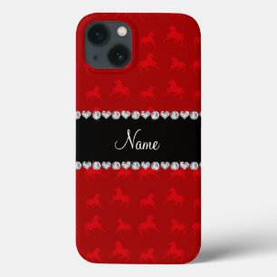 Teste padrão vermelho conhecido personalizado do