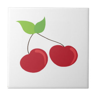 Teste padrão vermelho da cereja