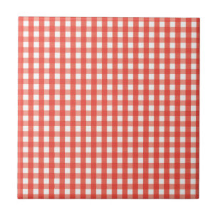 Teste padrão vermelho da verificação do guingã
