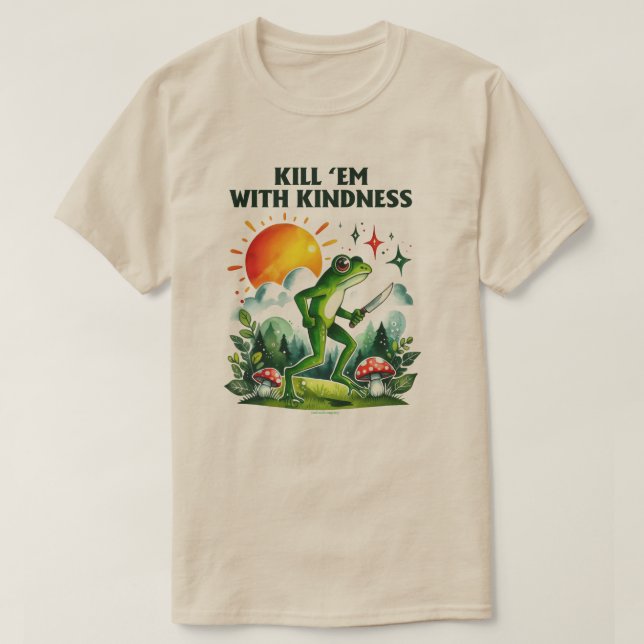 Testemunha Dizendo Camisa Gráfica De Sapo (Frente do Design)