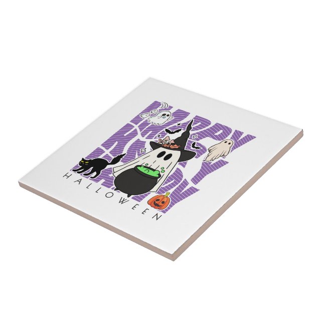 Testemunhar Divertido | Feliz Halloween Magic & Mi (Lateral)