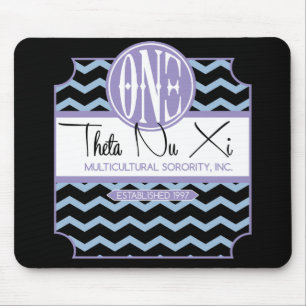 Teta NU Xi Chevron Mousepad
