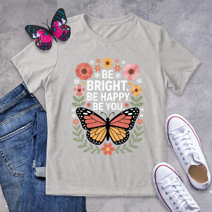 Teto da Borboleta Floral Retro Inspiracional
