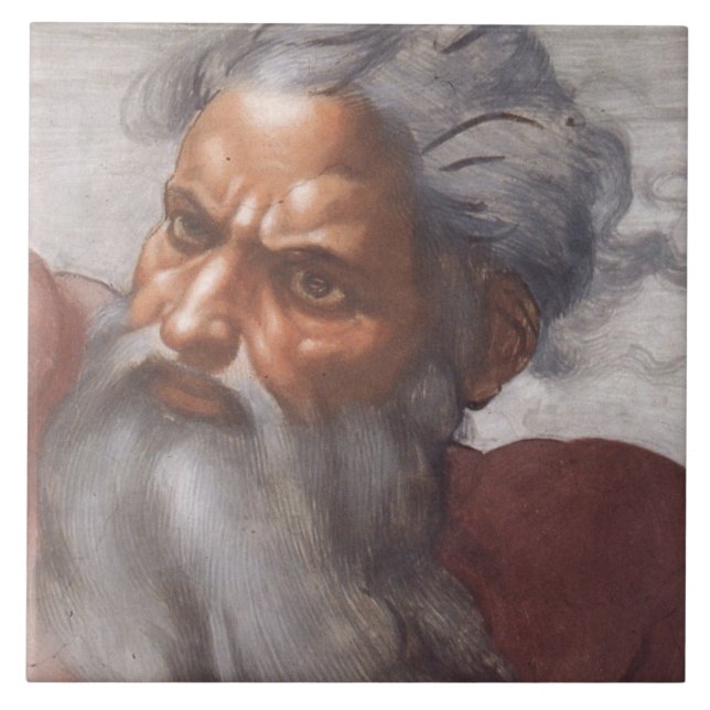 Teto da capela de Sistine (Frente)