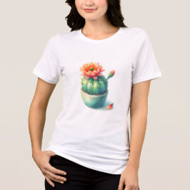 Teto de Arte Cactus Blooming - Suculente Floral Vi