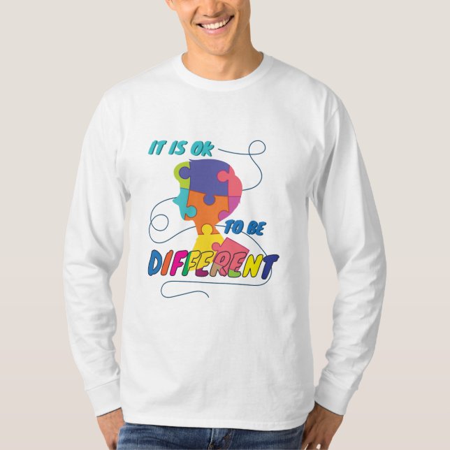 Teto de Consciência do Autismo | Camisas Adhd | Pr (Frente)