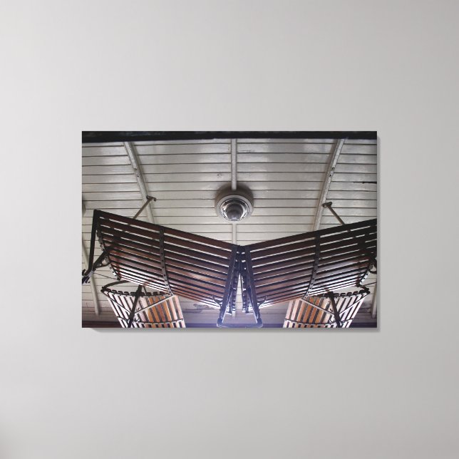 Teto do vagão com Canvas Rack Le Mastrou (Frente)